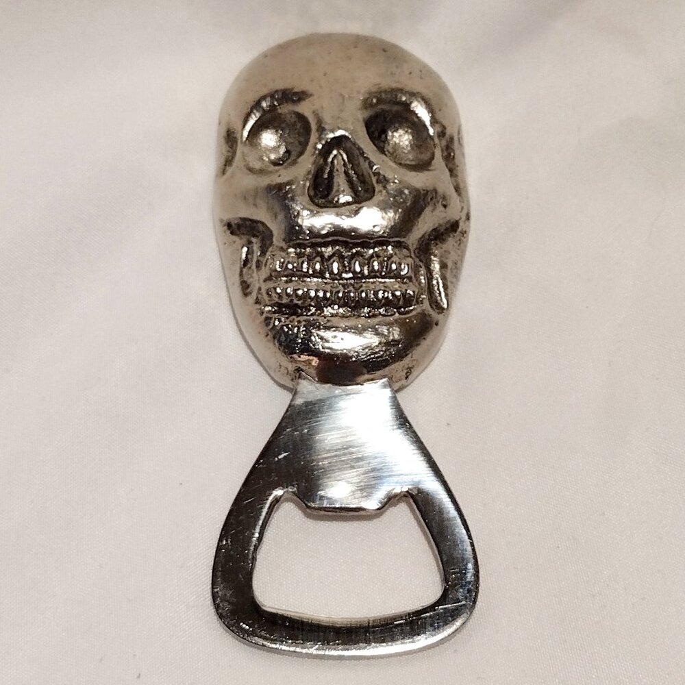 Skull Metal Bottle Opener
